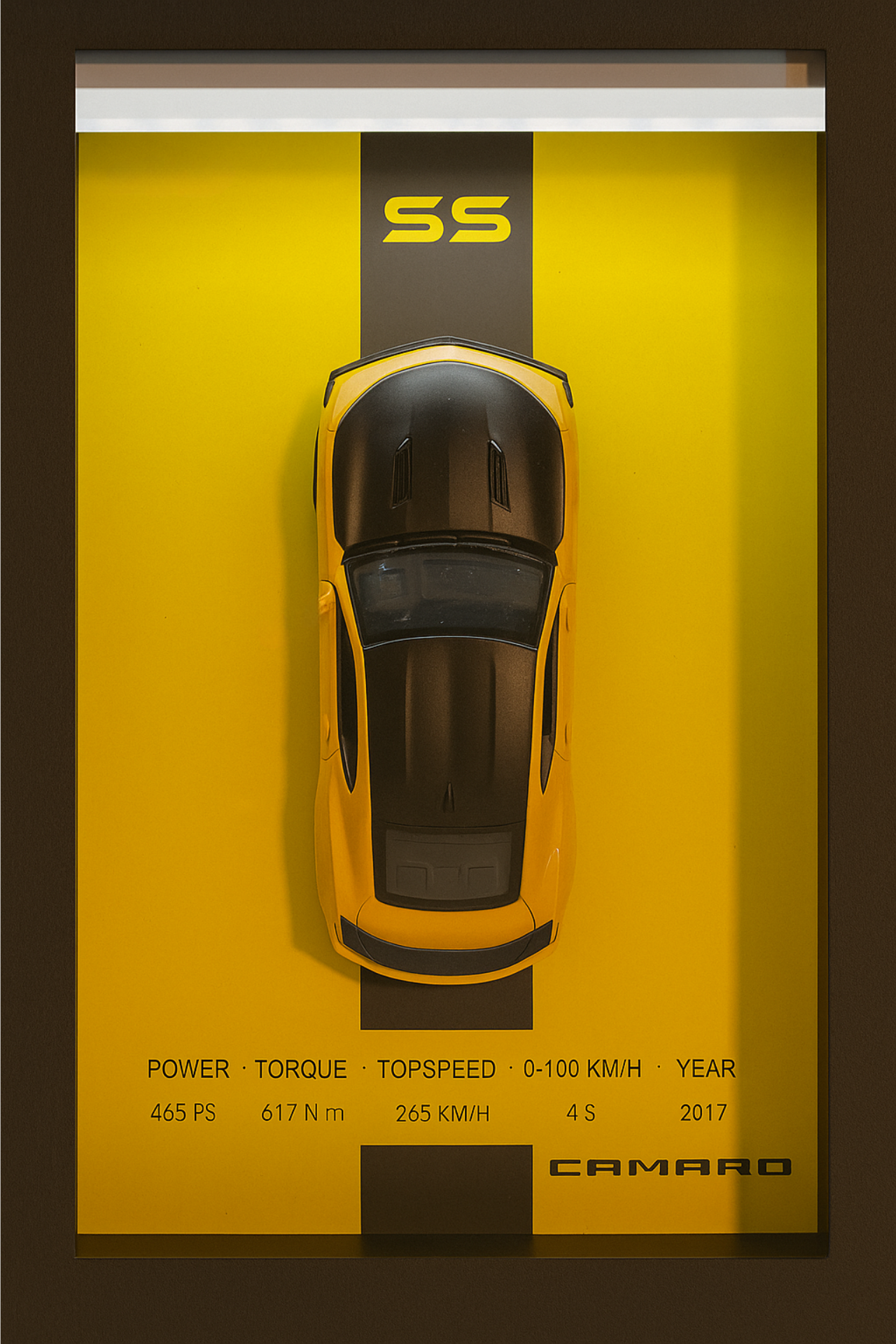CUADRO COCHE 3D - GearBoxed®